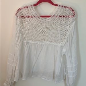 Free people white top